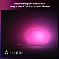 Stolna svjetiljka Philips Hue Flourish, prigušiva, bijelo i svjetlo u boji, 16 milijuna boja, upravljanje aplikacijom, kompatibilno s Amazon Alexom, nova generacija 6