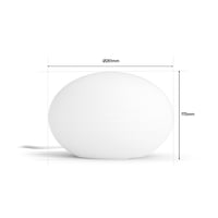 Stolna svjetiljka Philips Hue Flourish, prigušiva, bijelo i svjetlo u boji, 16 milijuna boja, upravljanje aplikacijom, kompatibilno s Amazon Alexom, nova generacija 5