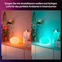 Stolna svjetiljka Philips Hue Flourish, prigušiva, bijelo i svjetlo u boji, 16 milijuna boja, upravljanje aplikacijom, kompatibilno s Amazon Alexom, nova generacija 3