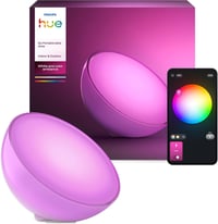 Lampă de masă portabilă LED Philips Hue Go Accent, alb – iluminat inteligent, cu acumulator, intensitate reglabilă 1
