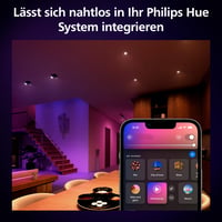 Bec LED Philips Hue GU10, pachet de 2 bucăți - Iluminat inteligent, lumină ambientală 3