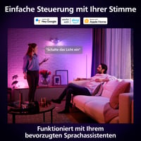 Bec LED Philips Hue GU10, pachet de 2 bucăți - Iluminat inteligent, lumină ambientală 6