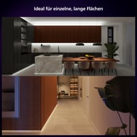 Philips Hue Indoor Smart LED Solo svetelný pás, základná súprava, 5 m, RGB a biele svetlo, kompatibilné s Alexa, Google Assistant a Apple HomeKit, 1 ks 5