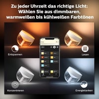 Stolná LED lampa Philips Hue Iris White and Color Ambiance, biela, 16 miliónov farieb, stmievateľná, inteligentná, kompatibilná s Alexou 9