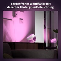 Stolná LED lampa Philips Hue Iris White and Color Ambiance, biela, 16 miliónov farieb, stmievateľná, inteligentná, kompatibilná s Alexou 4