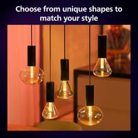 Philips Hue Lightguide G95 okos izzó, fehér és színes fény, Bluetooth, Alexa - Globe G95 3