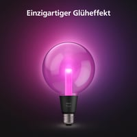 Bec inteligent LED Philips Hue Lightguide, formă ST70 Globe, soclu E27, iluminat ambiental 2