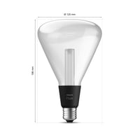 Bec inteligent Philips Hue Lightguide ST70, formă triunghiulară, dulie E27, bec smart, iluminat ambiental 10