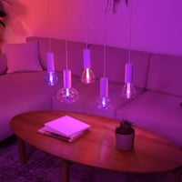 Bec inteligent Philips Hue Lightguide ST70, formă triunghiulară, dulie E27, bec smart, iluminat ambiental 2