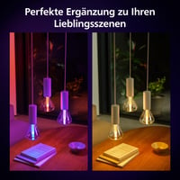 Bec inteligent Philips Hue Lightguide ST70, formă triunghiulară, dulie E27, bec smart, iluminat ambiental 6