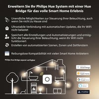 Philips Hue White E27 Filament LED izzó 550 lm, dimmelhető okos lámpa 6