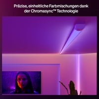 Philips Hue OmniGlow 10 m mikro LED pásik, 2700 lm, farebný LED pásik, ohybné nepriame osvetlenie, možnosť strihania, ovládanie cez aplikáciu a hlasom 4