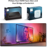 Philips Hue Play Gradient Lightstrip 65-palcové podsvietenie TV, 16 miliónov farieb, inteligentný LED pásik, čierny 5