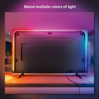 Bandă LED Philips Hue Play Gradient pentru retroiluminare TV de 75 inchi, 16 milioane de culori, inteligentă, negru 4
