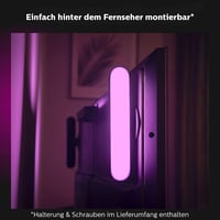 Set 2 bare luminoase LED Philips Hue Play, negru, 16 milioane de culori, control prin aplicație, compatibil cu Amazon Alexa 10