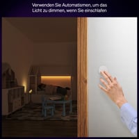 Inteligentný vypínač Philips Hue Smart Button, biely, bezdrôtový stmievač pre systém Hue, bez nutnosti inštalácie, nová generácia 6