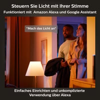 Inteligentné zapustené svietidlo Philips Hue Slim, 170 mm, biele a farebné svetlo, Bluetooth, hlasové ovládanie Alexa, Apple Home a Google Assistant, biele 8