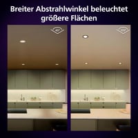 Inteligentné zapustené svietidlo Philips Hue Slim, 170 mm, biele a farebné svetlo, Bluetooth, hlasové ovládanie Alexa, Apple Home a Google Assistant, biele 4
