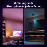 Inteligentné zapustené svietidlo Philips Hue Slim, 170 mm, biele a farebné svetlo, Bluetooth, hlasové ovládanie Alexa, Apple Home a Google Assistant, biele 6