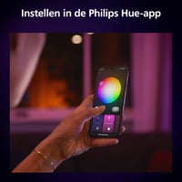 Inteligentné vstavané bodové svietidlo Philips Hue Slim, 3 ks - 90 mm - biele a farebné svetlo - Bluetooth - kompatibilné s Alexa, Apple Home a Google Assistant 6