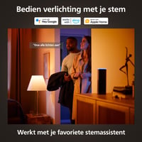 Inteligentné vstavané bodové svietidlo Philips Hue Slim, 3 ks - 90 mm - biele a farebné svetlo - Bluetooth - kompatibilné s Alexa, Apple Home a Google Assistant 7
