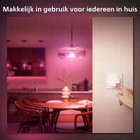 Bezdrôtový otočný vypínač Philips Hue Tap Dial Switch v bielej farbe pre inteligentnú domácnosť, kompatibilný s Bluetooth a Bridge, s podporou Alexa a Google Home 7
