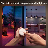Bezdrôtový otočný vypínač Philips Hue Tap Dial Switch v bielej farbe pre inteligentnú domácnosť, kompatibilný s Bluetooth a Bridge, s podporou Alexa a Google Home 3