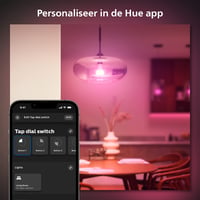Bezdrôtový otočný vypínač Philips Hue Tap Dial Switch v bielej farbe pre inteligentnú domácnosť, kompatibilný s Bluetooth a Bridge, s podporou Alexa a Google Home 8