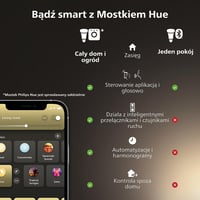 Inteligentný modul Philips Hue Wall Switch, balenie 2 ks, biela, montáž pod existujúce vypínače, pre inteligentné osvetlenie 6