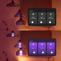 Inteligentný modul Philips Hue Wall Switch, balenie 2 ks, biela, montáž pod existujúce vypínače, pre inteligentné osvetlenie 2