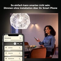 Bec Philips Hue White Ambiance B39 E14 LED, 470 lm, alb, set de 2 bucăți 2