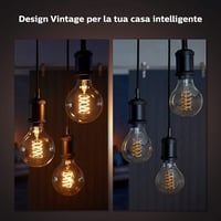 LED žiarovka Philips Hue White Ambiance Filament A60 E27, 7 W, Bluetooth, stmievateľná, nastaviteľné biele svetlo, teplá a studená biela 6