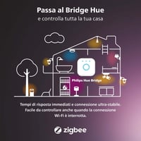LED žiarovka Philips Hue White Ambiance Filament A60 E27, 7 W, Bluetooth, stmievateľná, nastaviteľné biele svetlo, teplá a studená biela 8