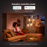 LED žiarovka Philips Hue White Ambiance Filament A60 E27, 7 W, Bluetooth, stmievateľná, nastaviteľné biele svetlo, teplá a studená biela 7