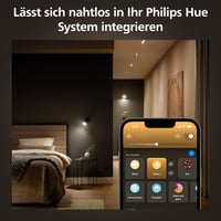 Philips Hue White Ambiance GU10 LED bodové svietidlo 2 ks, 400 lm, stmievateľná inteligentná žiarovka, teplé biele svetlo, hlasové ovládanie a podpora aplikácie 4