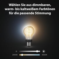 Philips Hue White Ambience E27 7W dimmelhető okos izzó 3db 2