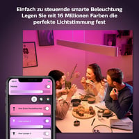 Závesné LED svietidlo Philips Hue White and Color Ambiance Ensis, biele, stmievateľné, 16 miliónov farieb, ovládanie aplikáciou, kompatibilné s Alexa, 5500 lm 4
