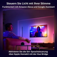 Stojacia LED lampa Philips Hue White and Color Ambiance Gradient Signe, čierna – 2550 lm, 16 miliónov farieb, Bluetooth, kompatibilná s Alexa a Google Assistant 9