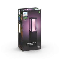 Set de bază lampă de exterior Philips Hue White and Color Ambiance Impress - Aluminiu negru, compatibil cu Alexa, Google Assistant și Apple HomeKit 2
