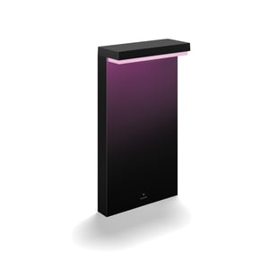 Vonkajšie stojanové svietidlo Philips Hue White and Color Ambiance Nyro, čierne, 1020 lm, 16 miliónov farieb, stmievateľné, ovládanie cez aplikáciu, kompatibilné s Alexa