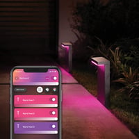 Vonkajšie stojanové svietidlo Philips Hue White and Color Ambiance Nyro, čierne, 1020 lm, 16 miliónov farieb, stmievateľné, ovládanie cez aplikáciu, kompatibilné s Alexa 6