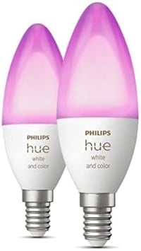 Philips Hue White & Color Ambiance E14 LED izzó 2db, dimmer, 16 millió szín, Alexa kompatibilis 2