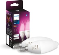 Philips Hue White & Color Ambiance E14 LED izzó 2db, dimmer, 16 millió szín, Alexa kompatibilis 1