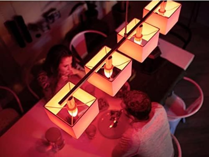 Philips Hue White & Color Ambiance E14 LED izzó 2db, dimmer, 16 millió szín, Alexa kompatibilis
