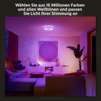 Stropné svietidlo Philips Hue White & Color Ambiance Infuse veľkosti L (3700 lm), 16 miliónov farieb, hlasové ovládanie a aplikácia, biele, stmievateľné inteligentné osvetlenie 4