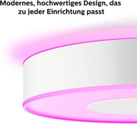 Stropné svietidlo Philips Hue White & Color Ambiance Infuse veľkosti L (3700 lm), 16 miliónov farieb, hlasové ovládanie a aplikácia, biele, stmievateľné inteligentné osvetlenie 2
