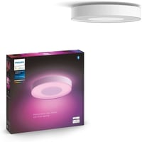 Stropné svietidlo Philips Hue White & Color Ambiance Infuse veľkosti L (3700 lm), 16 miliónov farieb, hlasové ovládanie a aplikácia, biele, stmievateľné inteligentné osvetlenie 1