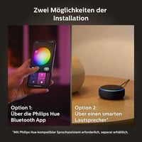 Stropné svietidlo Philips Hue White & Color Ambiance Infuse, veľkosť M, čierne, 2100 lm, stmievateľné, 16 miliónov farieb, ovládanie cez Alexu a aplikáciu 8