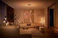 Philips Hue White E27 filament velika globus žarulja G125, 550 lm, toplo bijelo svjetlo, prigušiva, upravljanje putem aplikacije, kompatibilna s Alexom, 1 kom. 3