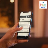 Bec LED Philips Hue White E27, 1055 lm, lumină albă caldă, reglabil, control prin aplicație, compatibil cu Amazon Alexa, 1 buc. 2